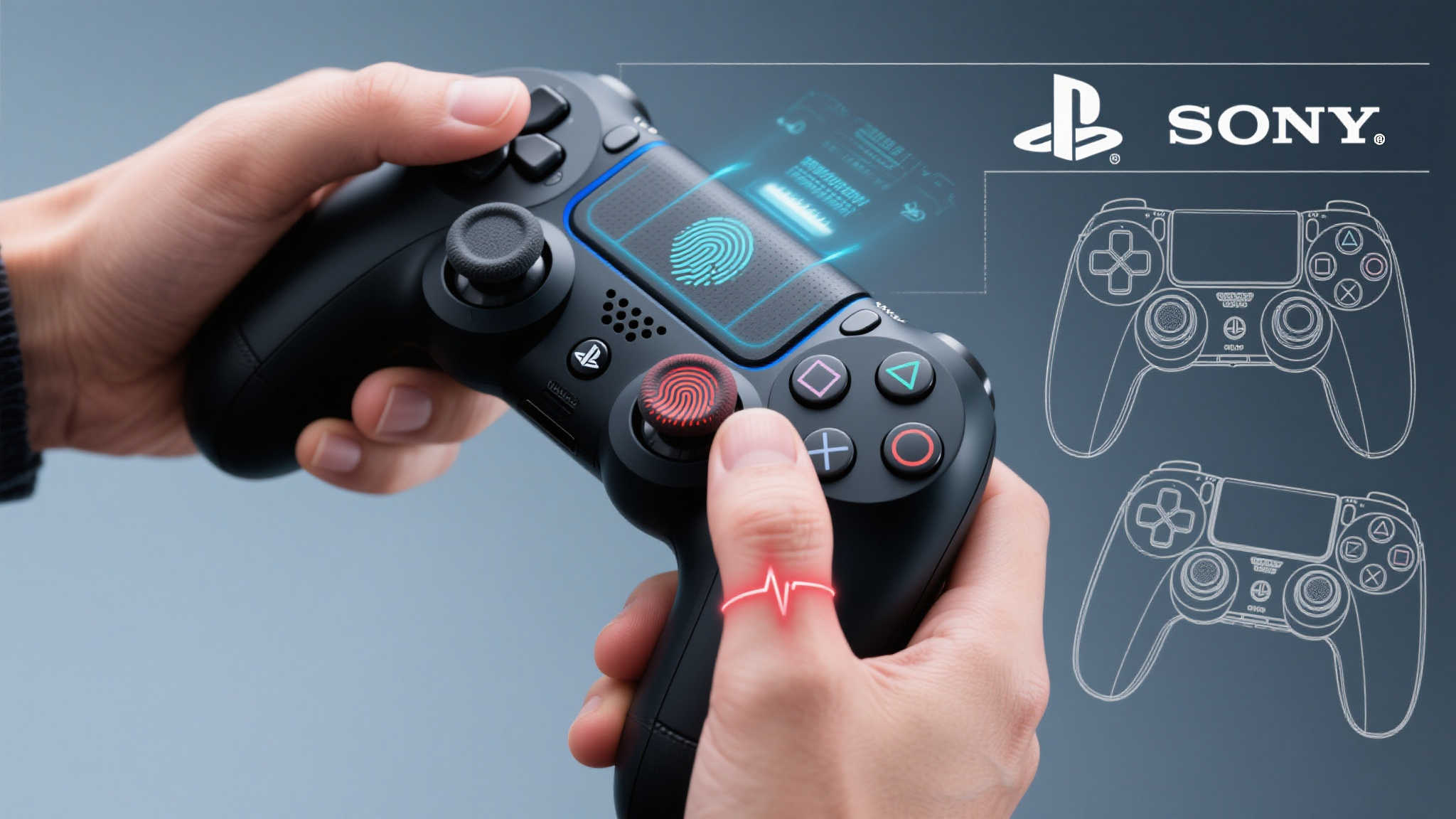 索尼新动向：生物识别手柄引发热议
另一