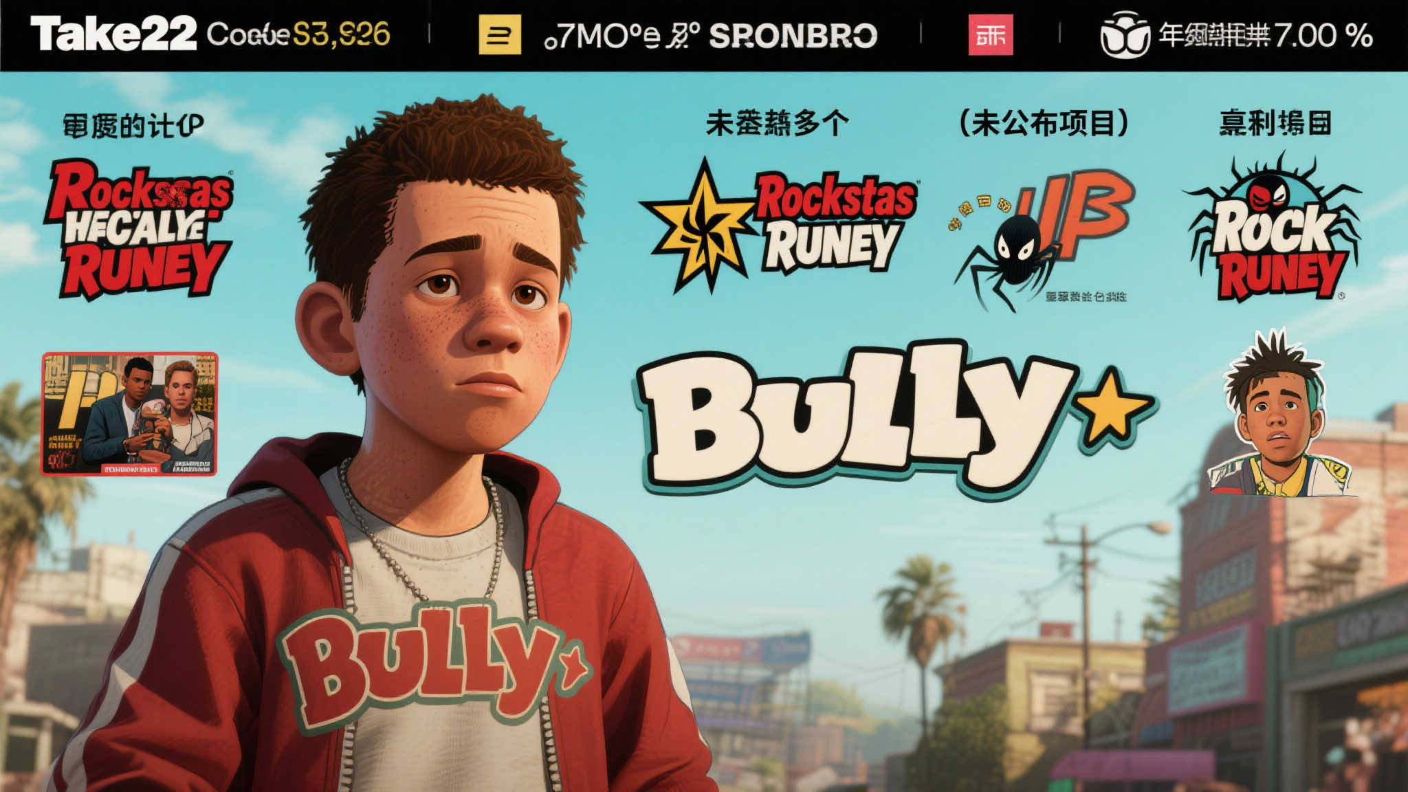 《恶霸鲁尼》有望重生?Take-Two财报透露出经典重制线索! Take-Two财报透露的蛛丝马迹
在